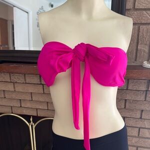 6 Shore Road Vibrant Pink Bandeau Top